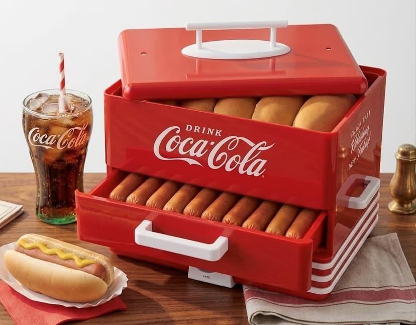 Salco Coca-Cola Retro Hot Dog Maker