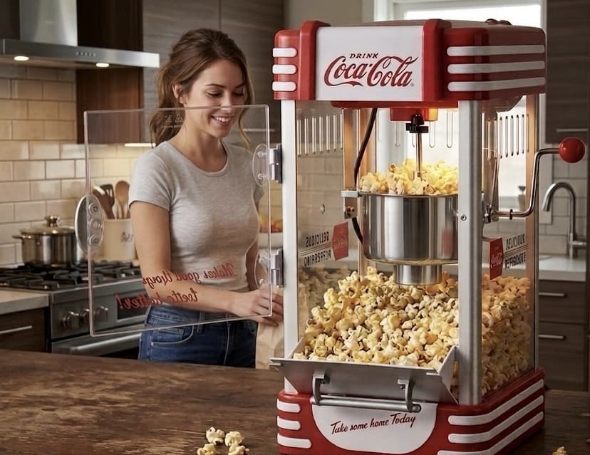 Salco Coca-Cola Steinofen Pizzaofen SPM-900CC